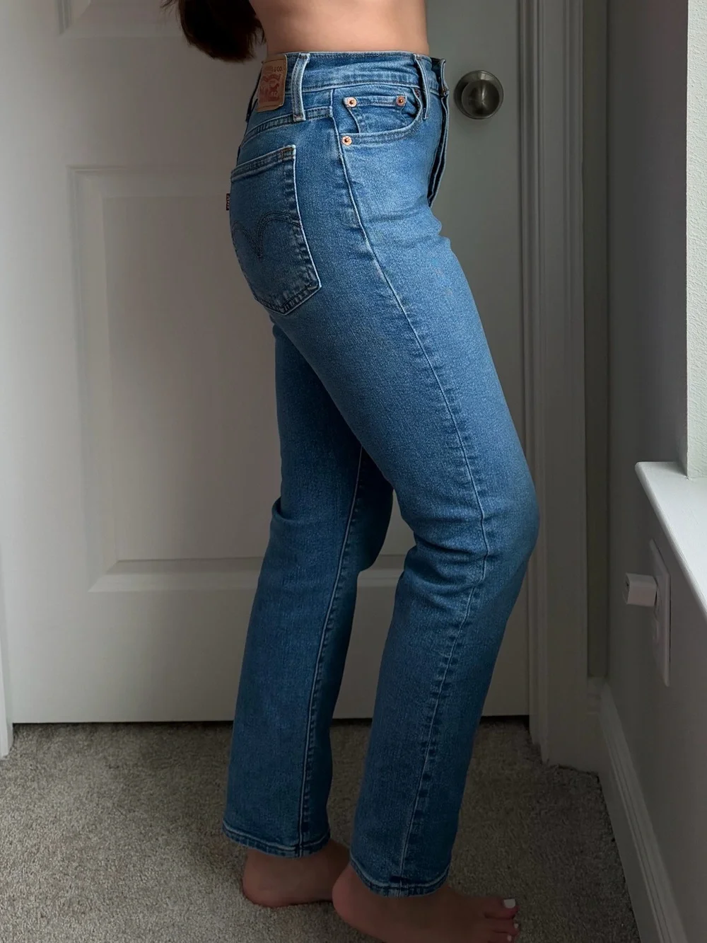 LEVI’S Wedgie Straight Denim Jeans